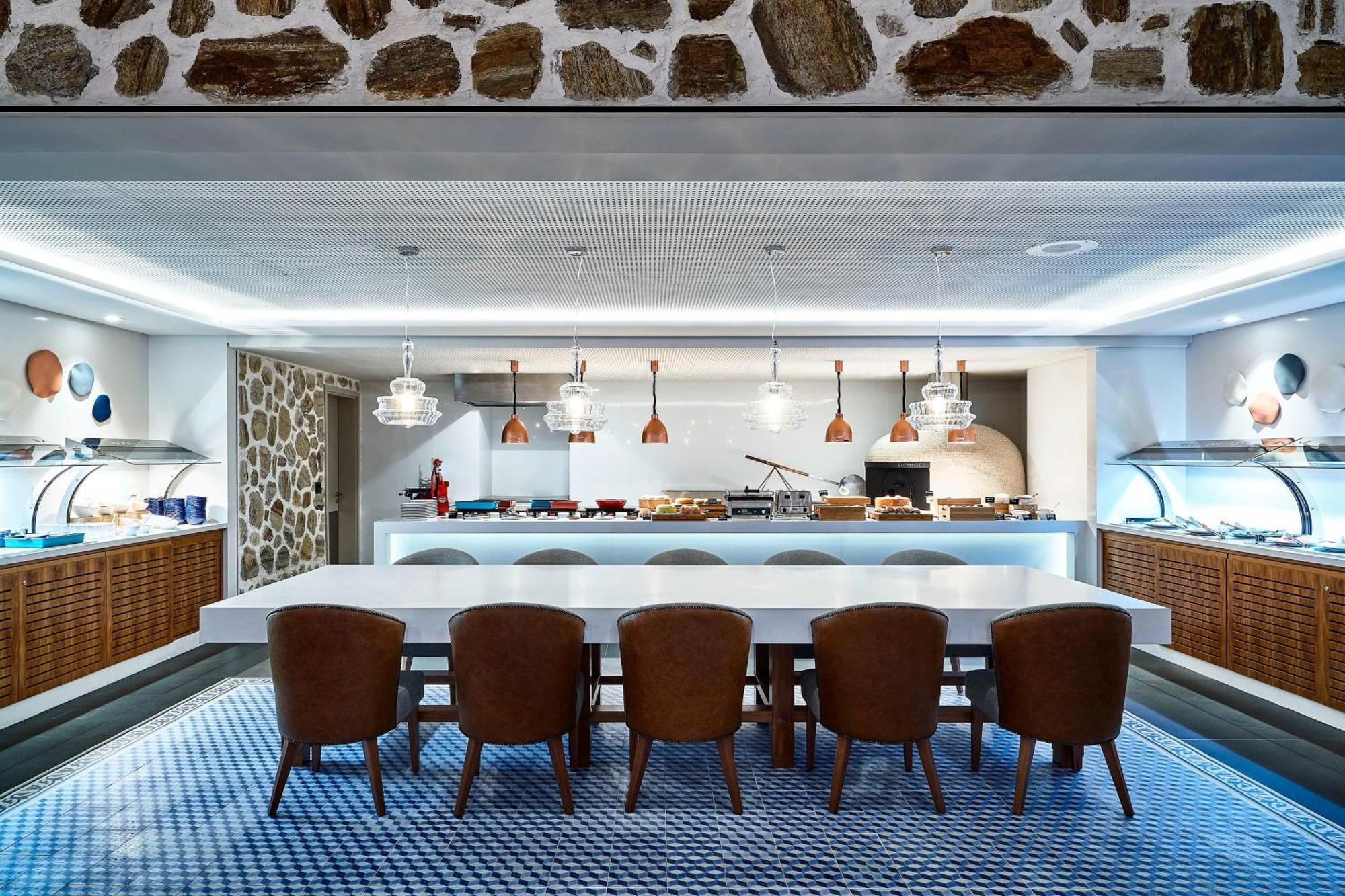 Sheraton Santos Hotel Extérieur photo The open kitchen of the restaurant